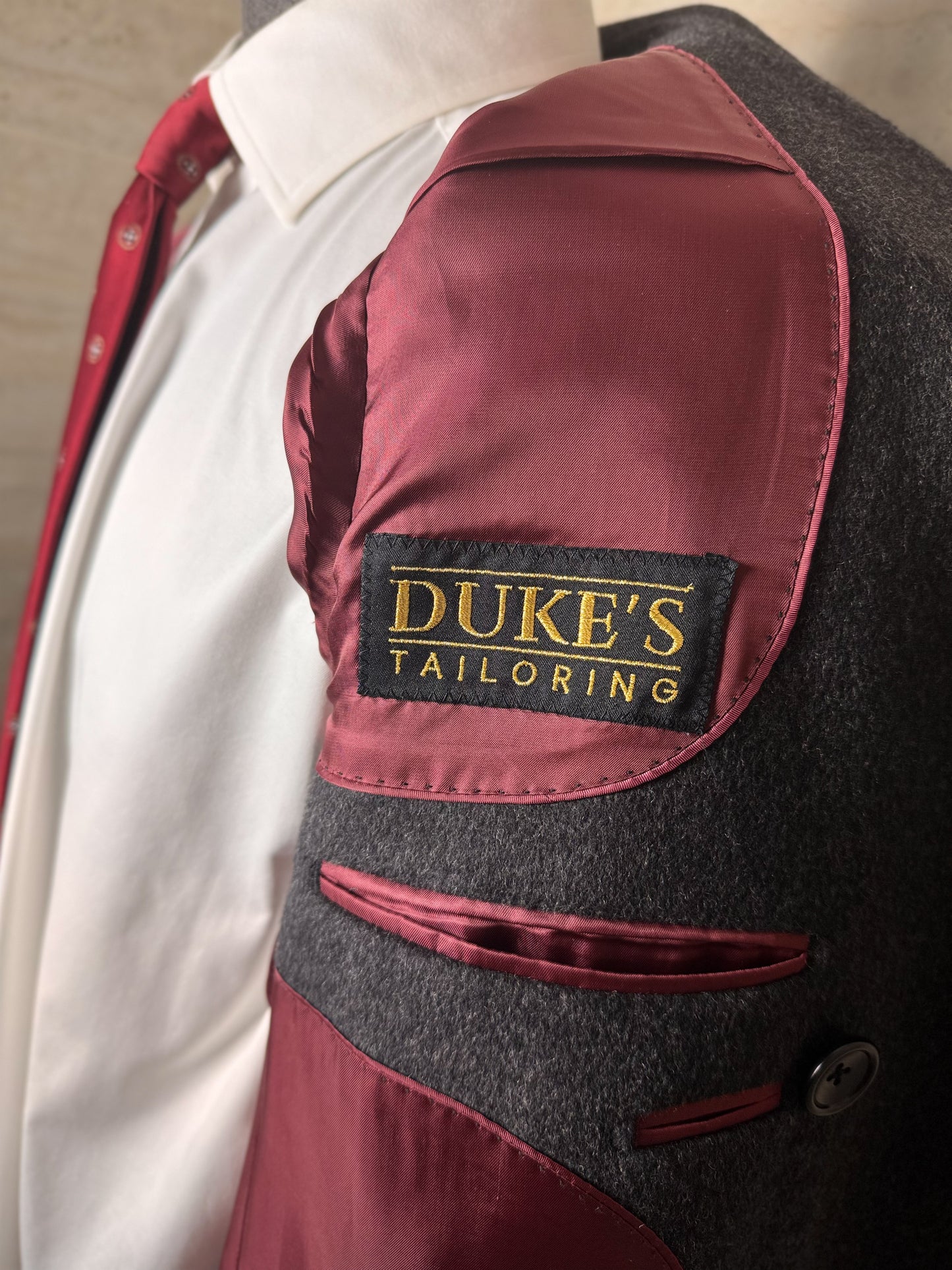 Manteau mi-saison laine et cachemire