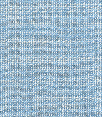 Pantalon taille haute bleu ciel - mélange laine lin soie et bambou - coupe droite