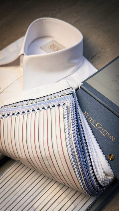 Chemise 100% coton - le col à épingle champagne
