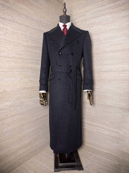 Manteau mi-saison laine et cachemire