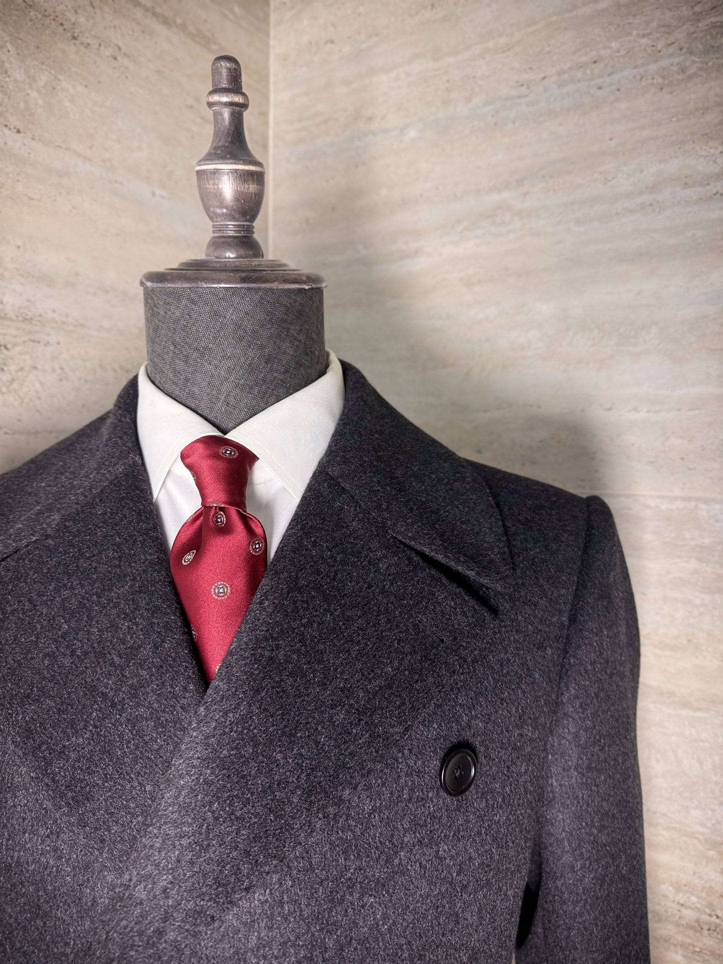 Manteau mi-saison laine et cachemire